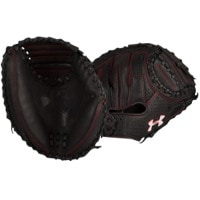 Under Armour Deception Catcher's Mitt - Youth - Black / Red