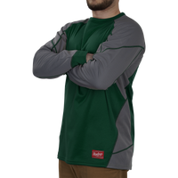 Rawlings Dugout Fleece Pullover - Men's - Dark Green