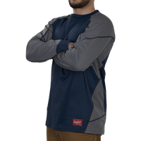 Rawlings Dugout Fleece Pullover - Men's - Navy