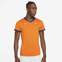 Nike Rafa Dri-FIT Adventure SS Tennis Top - Men's - Orange