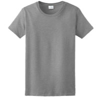 Gildan Team Ultra Cotton 6oz. T-Shirt - Women's - Grey / Grey