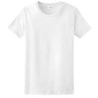 Gildan Team Ultra Cotton 6oz. T-Shirt - Women's - All White / White