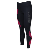 2XU Mid Rise Compression Tights - Women's - Black / Pink