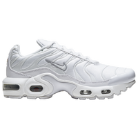 Nike Air Max Plus - Boys' Grade School - All White / White