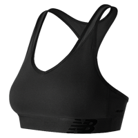 New Balance Pace Bra - Women's - Black / Light Green