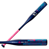 DeMarini Uprising (-12) 2 1/4" Barrel Fastpitch Bat - Adult - Blue / Pink