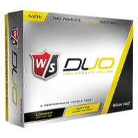 Wilson Staff Duo Golf Balls - Men's - Yellow / Yellow