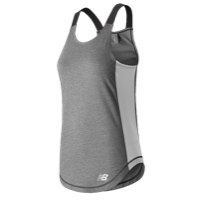 New Balance 247 Tank - Women's - Grey / Black