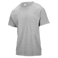 Gildan Team Ultra Cotton 6oz. T-Shirt - Boys' Grade School - Grey / Grey