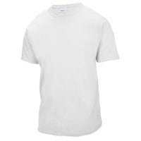 Gildan Team Ultra Cotton 6oz. T-Shirt - Boys' Grade School - All White / White