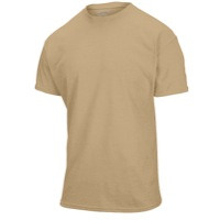 Gildan Team 50/50 Dry-Blend T-Shirt - Boys' Grade School - Tan / Tan