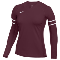 Nike Team Stock Club Ace Jersey L/S - Women's - Maroon