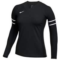 Nike Team Stock Club Ace Jersey L/S - Girls' Grade School - Black